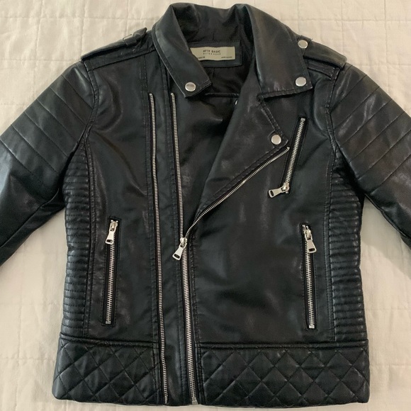 Aftf Basic leather jacket - SM - Picture 1 of 6